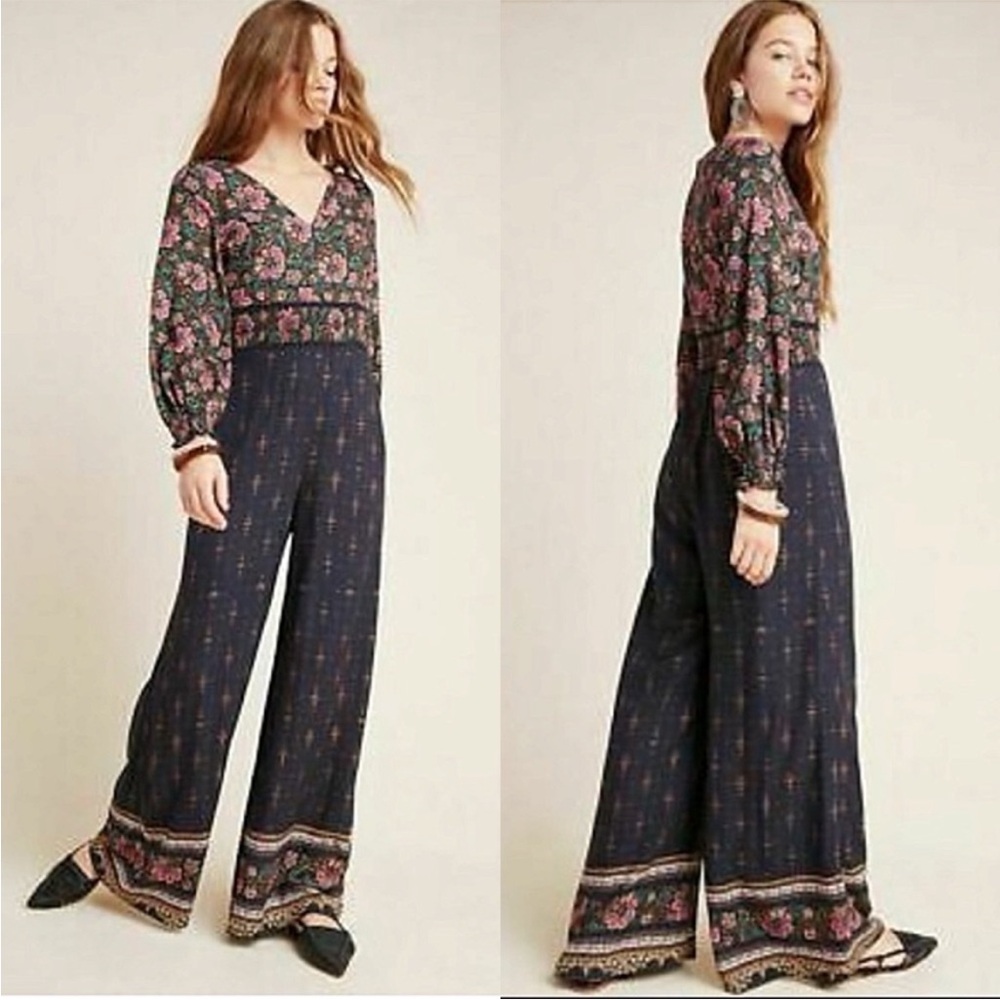 Farm Rio for Anthropologie Giuliana Jumpsuit - Picture 2 of 11